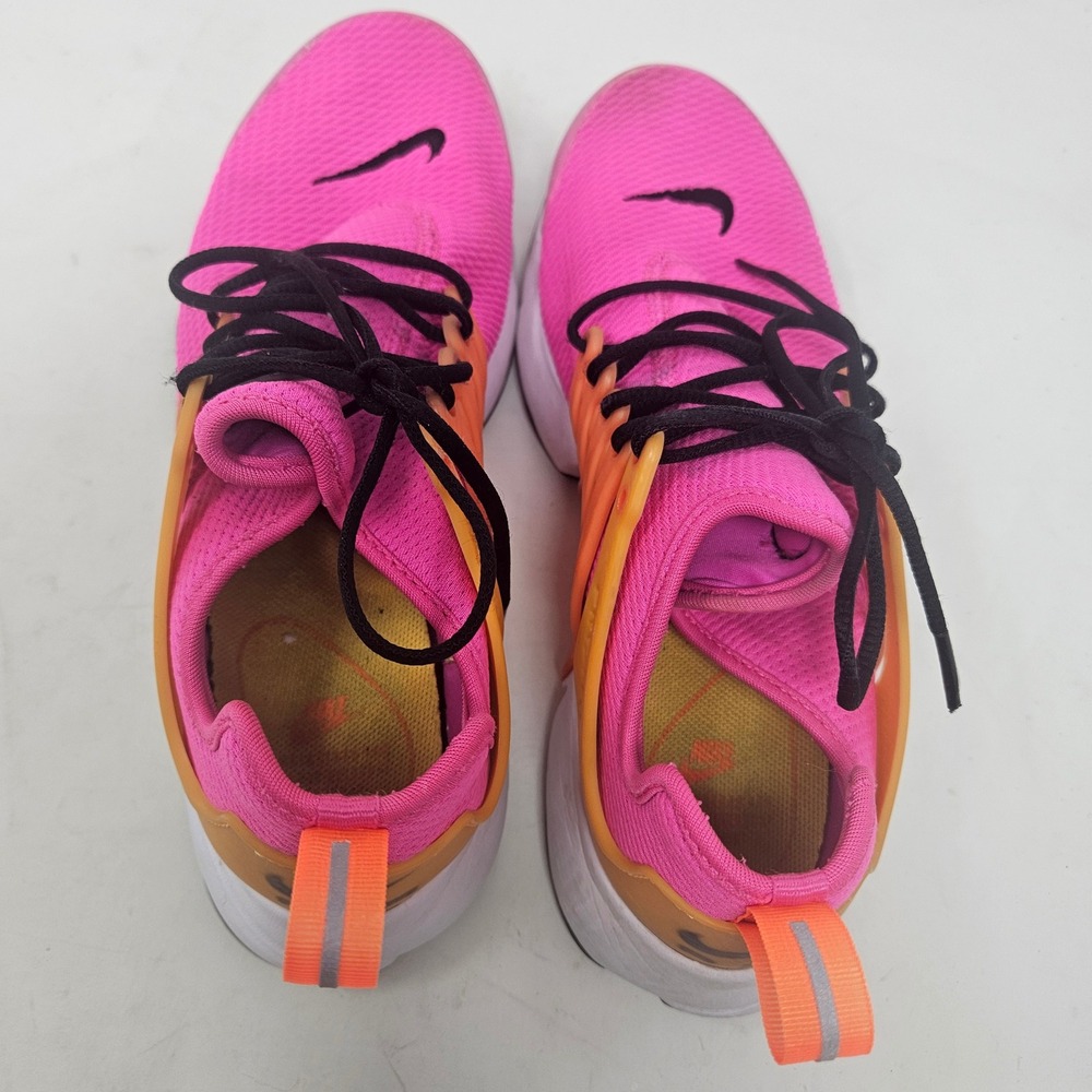 Nike Air Presto Hyper Pink Orange Womens Running Shoes 878068-607 Size 8 - Picture 4 of 8